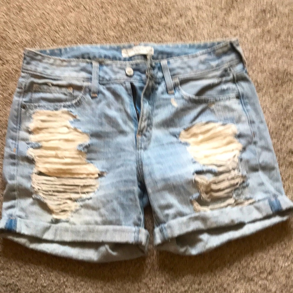 ABERCROMBIE & FITCH Jean Shorts Size 4/27